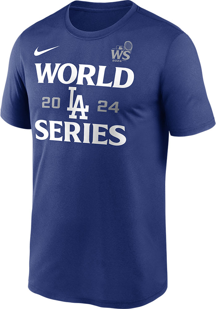 Nike LA Dodgers ワールドシリーズ Tシャツ M Nike Los Angeles Dodgers ROYAL 2024 AC World Series Participant