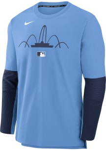Nike Kansas City Royals Mens Light Blue AC City Connect Long Sleeve Sweatshirt