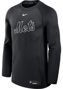 Nike New York Yankees Mens Navy Blue AC Game Time Long Sleeve Sweatshirt