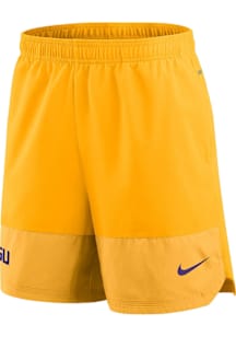 Nike LSU Tigers Mens Gold Dri-Fit Woven Shorts