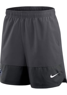 Mens Penn State Nittany Lions Charcoal Nike Dri-Fit Woven Shorts