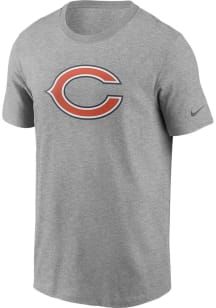 Nike Chicago Bears Grey Logo Essential Short Sleeve T Shirt