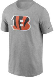 Nike Cincinnati Bengals Grey Logo Essential Short Sleeve T Shirt