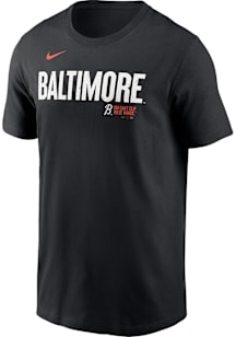 Nike Baltimore Orioles Black City Connect Short Sleeve T Shirt