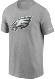 Nike Philadelphia Eagles Grey Logo Essential Short Sleeve T Shirt