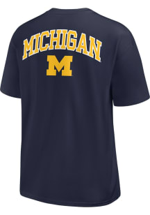 Michigan Wolverines Blue Nike Max 90 Short Sleeve T Shirt