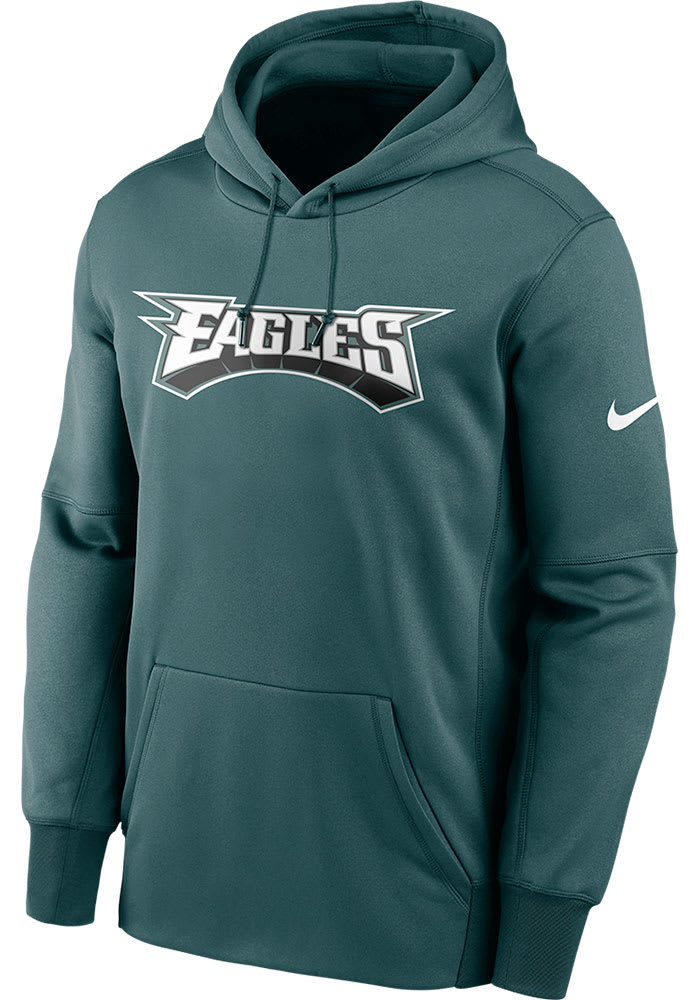 Nike Philadelphia Eagles Kelly Green PULLOVER Long Sleeve Fashion Hood