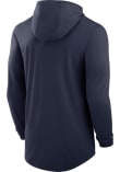 Nike Penn State Nittany Lions Mens Navy Blue Arch Long Sleeve Hoodie