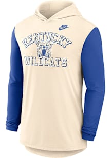 Nike Kentucky Wildcats Mens Natural Legacy Long Sleeve Lightweight Hoodie