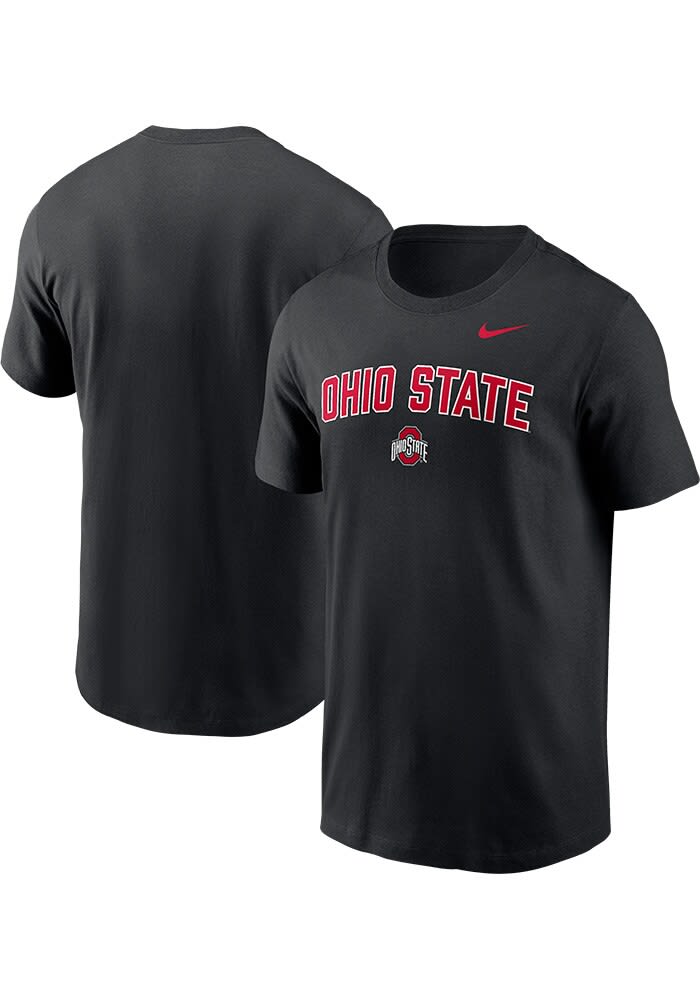 Nike Ohio State Buckeyes Arch Mascot Legend Short Sleeve T Shirt