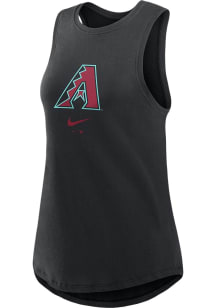 Nike Arizona Diamondbacks Womens Black Primetime Tank Top