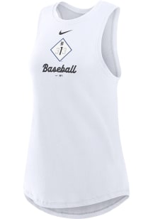 Nike Detroit Tigers Womens White City Connect Tank Top