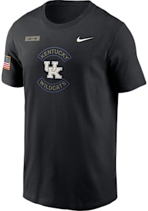 Nike Kentucky Wildcats Black Military Appreciation Dri-FIT Short Sleeve T Shirt