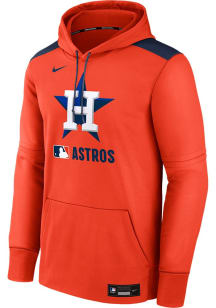 Nike Houston Astros Mens Orange AC Therma Fit Hood