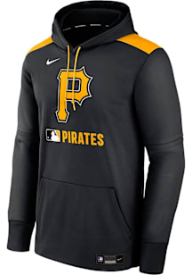 Nike Pittsburgh Pirates Mens Black AC Therma Fit Hood
