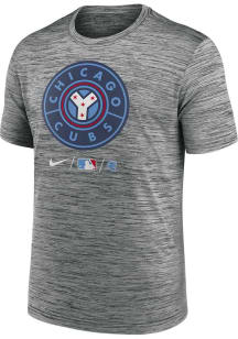 Nike Chicago Cubs Blue City Connect Velocity Short Sleeve T Shirt