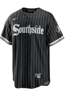 Chicago White Sox Mens Nike Replica City Connect Jersey - Black