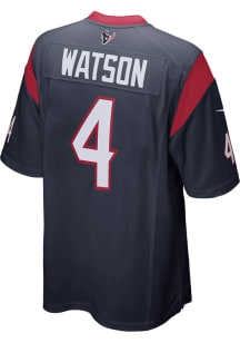 Deshaun Watson  Nike Houston Texans Navy Blue Home Game Football Jersey