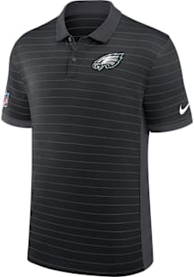 Nike Philadelphia Eagles Mens Black Sideline Victory Short Sleeve Polo
