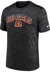 Nike Cincinnati Bengals Anthracite Primetime Velocity Arch Short Sleeve T Shirt