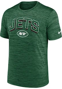 Nike New York Jets Green Primetime Velocity Arch Short Sleeve T Shirt