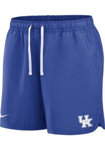Nike Kentucky Wildcats Mens Blue WOVEN FLOW Shorts