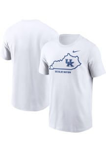 Nike Kentucky Wildcats White LOCAL FLAIR Short Sleeve T Shirt