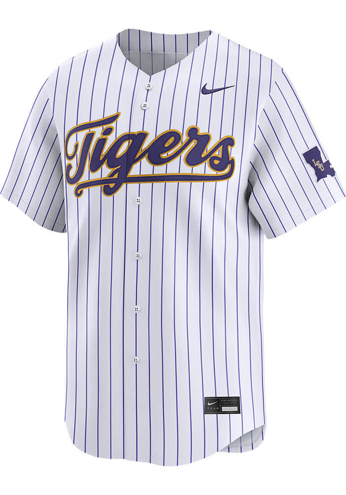 Nike LSU Tigers Mens White Home - 173217764