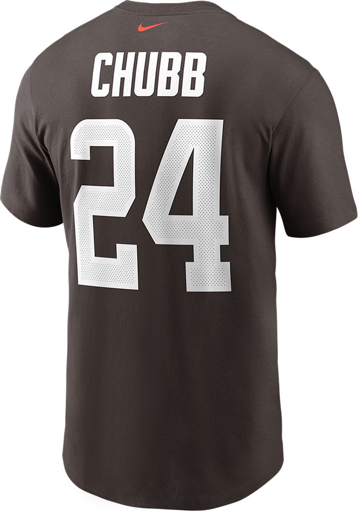 Youth Nike Nick Chubb White Cleveland Browns 1946 Collection Alternate Game  Jersey