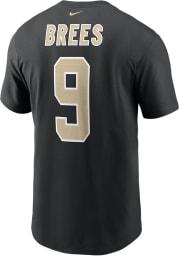Drew Brees New Orleans Saints Black Primetime Short Sleeve Player T Shirt