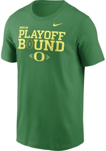 Oregon Ducks Green Nike CFP Bound 2024 Short Sleeve T Shirt