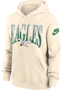 Nike Philadelphia Eagles Womens White Fleece Hooded Sweatshirt