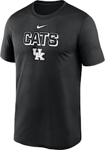 Nike Kentucky Wildcats Black Sideline Legend Short Sleeve T Shirt
