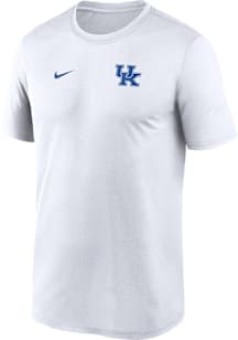 Nike Kentucky Wildcats White Sideline Legend Short Sleeve T Shirt