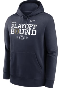 Mens Penn State Nittany Lions Navy Blue Nike 2024 College Football Playoffs Hooded Sweatshirt