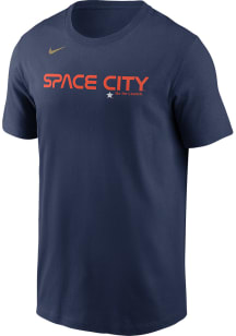 Nike Houston Astros  City Connect Wordmark Short Sleeve T Shirt