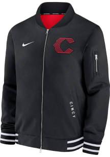 Nike Cincinnati Reds Mens Black AC City Connect Medium Weight Jacket