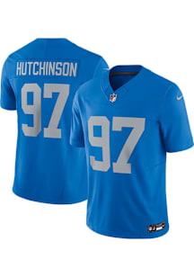 Aidan Hutchinson Nike Detroit Lions Mens Blue Alt Limited Football Jersey