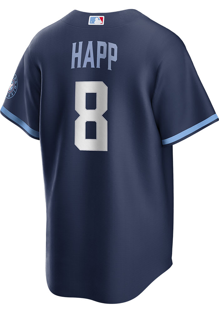Ian Happ Chicago Cubs Mens Replica City Connect Replica Jersey - Blue