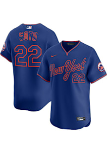 Juan Soto Nike New York Mets Mens Blue Alt Limited Baseball Jersey