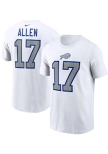 Josh Allen Buffalo Bills White Rivalry Short Sleeve Player T Shirt