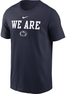 Penn State Nittany Lions Navy Blue Nike Sideline Team Issue Short Sleeve T Shirt
