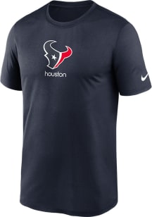 Nike Houston Texans Navy Blue Legend Short Sleeve T Shirt