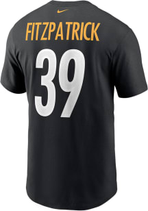 Minkah Fitzpatrick Pittsburgh Steelers Black Primtetime Short Sleeve Player T Shirt
