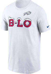 Nike Buffalo Bills White Rivalry Short Sleeve T Shirt