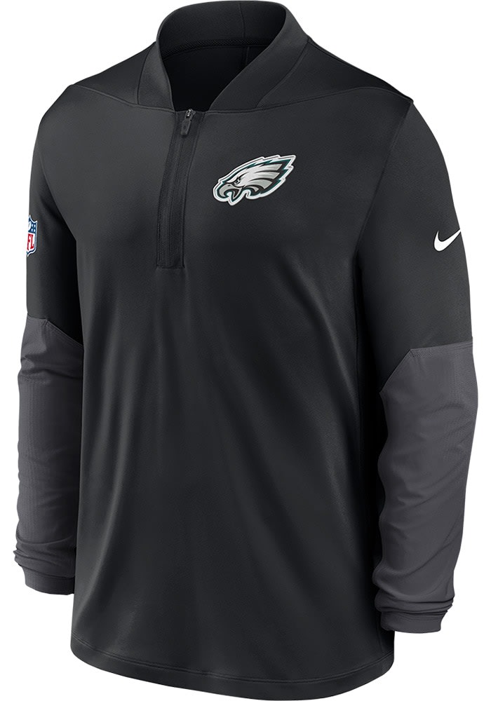 ⭐︎くろ⭐︎　 W&LT カットソー WHITE EAGLE Nike Philadelphia Eagles Mens BLACK Sideline Pullover - 173219611