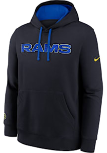 Nike Los Angeles Rams Mens  Sideline Rivalry Long Sleeve Hoodie