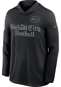 Nike New York Jets Mens  Sideline Rivalry Long Sleeve Lightweight Hoodie
