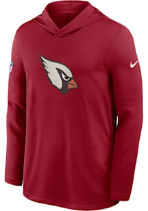 Nike Arizona Cardinals Mens  Sideline Rivalry Long Sleeve Lightweight Hoodie
