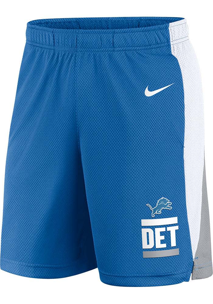 Nike Men's Blue Detroit Lions Broadcast Shorts - Blue